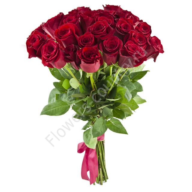 Букет из 27 роз купить с доставкой по Москве