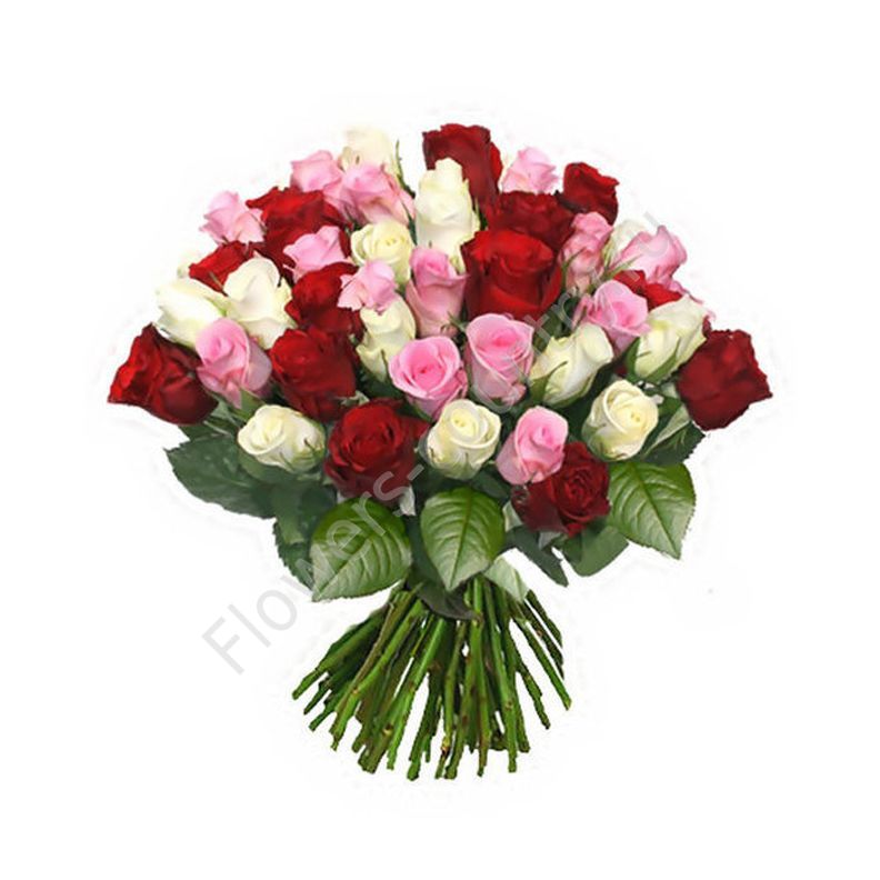 Букет из 45 роз купить с доставкой по Москве