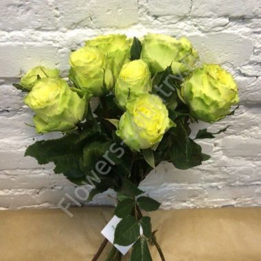 Букет из зеленой розы купить с доставкой по Москве