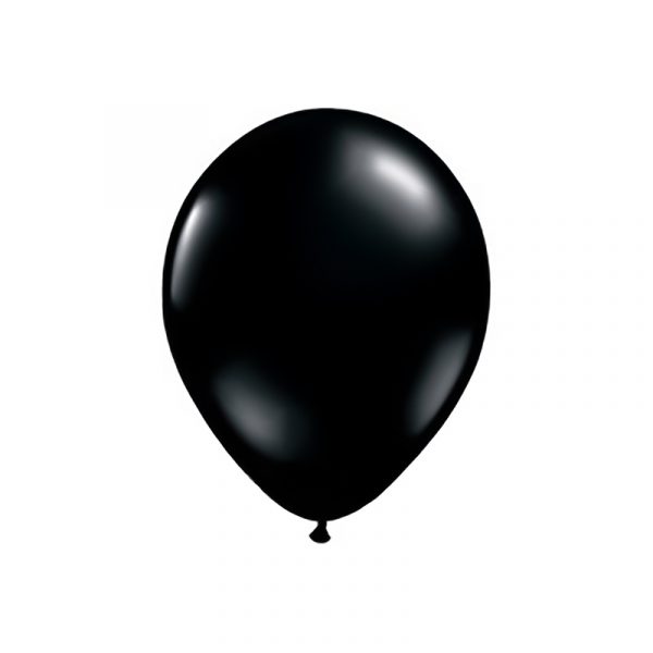 Воздушный шар черный 1 шт. купить с доставкой по Москве